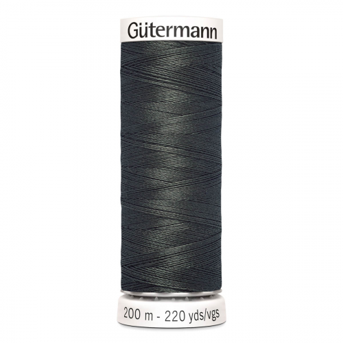 01 Нить Sew-All 100/200 м для всех материалов, 100% полиэстер Gutermann 748277 (636 серо-коричневый) Guetermann