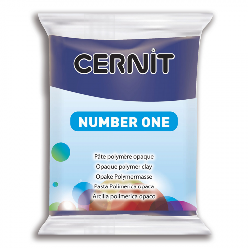 CE0900056 Пластика полимерная запекаемая 'Cernit № 1' 56-62 гр. (246 темно-синий)