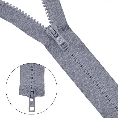 Молния трактор Тип 10 (6мм) 2 замка 70см Arta-F (079 св.серый)