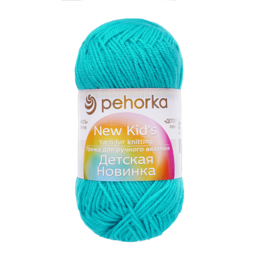 Пряжа Пехорка 'Детская новинка' 50 гр. 200 м. (100%акрил) (581 светлый изумруд)