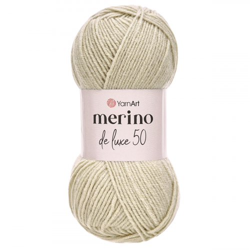 Пряжа YarnArt 'Merino de Lux' 100гр 280м (50% шерсть, 50% акрил) (33 светло-серый)