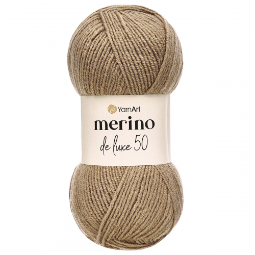 Пряжа YarnArt 'Merino de Lux' 100гр 280м (50% шерсть, 50% акрил) (218 бежевый)