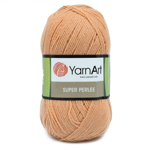 Пряжа YarnArt 'Super Perlee' 100гр 400м (100% акрил) (805 светло-бежевый)