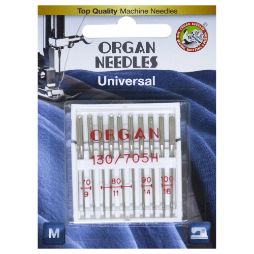 ORGAN иглы универсальные 10/70-100 Blister