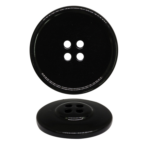 CB 3625 Пуговица 28L (18мм) 4 прокола, пластик (blk-01 (черный)) АЙРИС