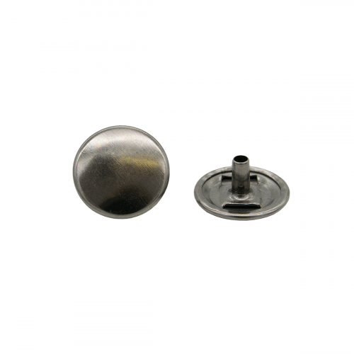 1373 Кнопка 5/15 (S-образная) 15мм (A) металл, черный никель ПРОТОС