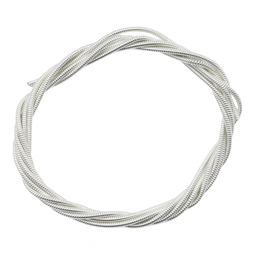 КЖ002НН12 Канитель жесткая Серебро 1,2 мм +/- 0,1 гр Astra&Craft