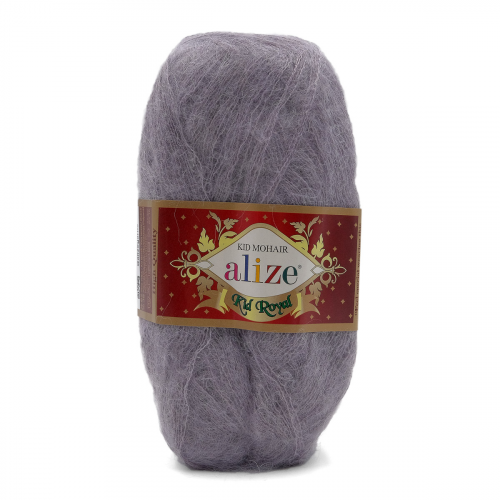Пряжа ALIZE 'Kid royal' 50г, 500м (62%кид мохер, 38%полиамид) ТУ (52 талая вода) Alize