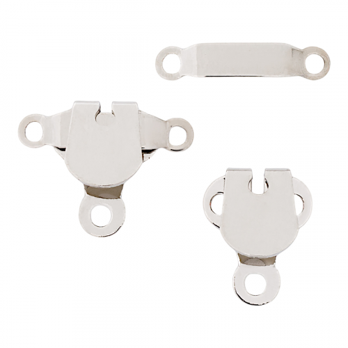 DF-230 Крючок 1,6*2,1см (nickel) АЙРИС