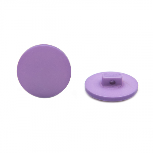 NE68 Пуговица 32L (20мм) на ножке, пластик (Purple (фиолетовый)) АЙРИС