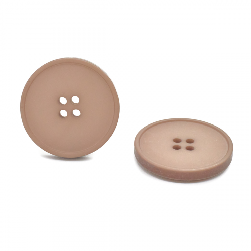 NE56 Пуговица 40L (25мм) 4 прокола, пластик (Beige (бежевый)) АЙРИС