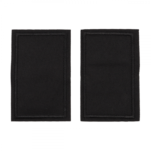 LA429 Термоаппликация 79*44 мм (black) АЙРИС