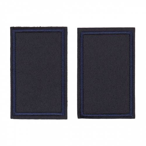 LA429 Термоаппликация 79*44 мм (blue) АЙРИС