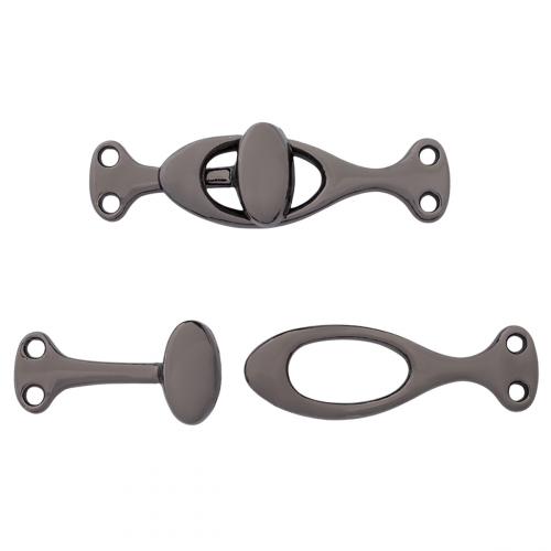 DF-269 Крючок (M) 3,6см*1,0см (Pewter (олово (черный никель))) АЙРИС