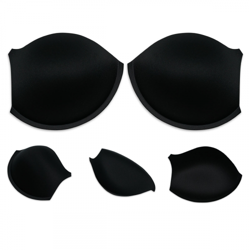 CС-55 Чашечки корсетные с эфф. Push-up, р.65 (170 черный) Antynea