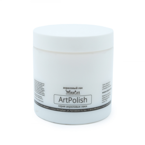 WP2.500 ArtPolish Лак акриловый матовый 0,5кг Wizzart