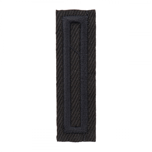 LA429 Термоаппликация 13*44 мм (black) АЙРИС