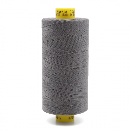 700207 Нить Mara 120/1000 м универсальная, 100% полиэстер Gutermann (496 серо-стальной) Guetermann
