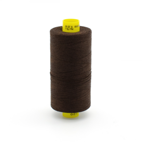 700207 Нить Mara 120/1000 м универсальная, 100% полиэстер Gutermann (696 темный шоколад) Guetermann