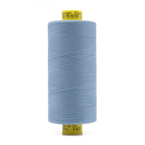 700207 Нить Mara 120/1000 м универсальная, 100% полиэстер Gutermann (143 серо-голубой) Guetermann