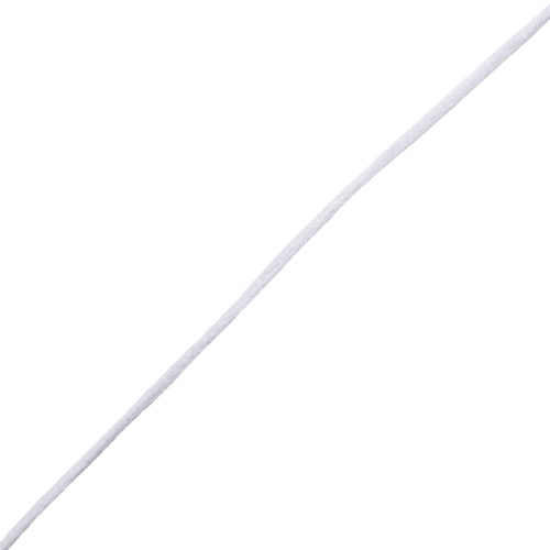 Шнур атласный (для воздушных петель), 2 мм*45,7 м (2 белоснежный) АЙРИС