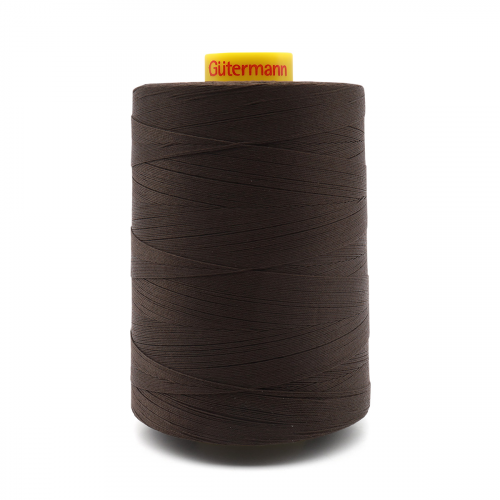 702358 Нить Mara 30/3000 м для отстрочки, 100% полиэстер Gutermann (697 венге) Guetermann