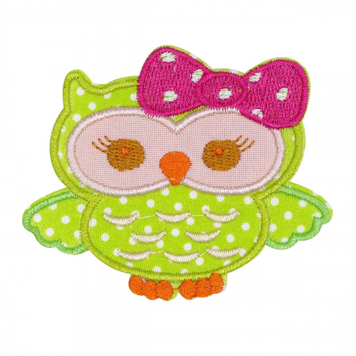 BA1053 Термоаппликация 'Совушка', 6*7см Hobby&Pro