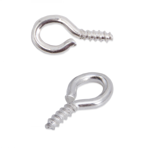 FIN2150 Штифты винтовые, 8*4mm, 50шт/упак, Astra&Craft (серебро)