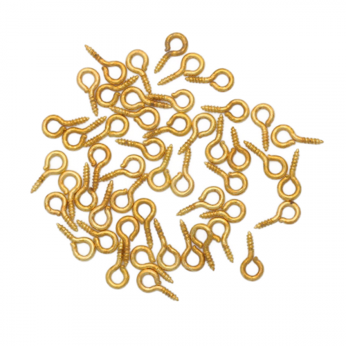 FIN2151 Штифты винтовые, 8*3,5mm, 50шт/упак, Astra&Craft (золото)