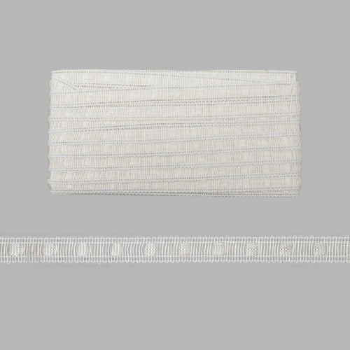 217-11 Тесьма 13мм*15ярд (13,71м) (белый) АЙРИС