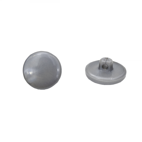 AC-1501 Пуговица на ножке 13мм 12шт (P35 серый) Hobby&Pro