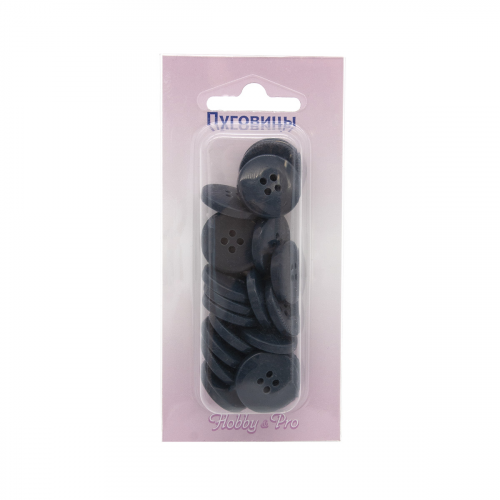0313-1097В Пуговица 28L 24шт (C579 серый) Hobby&Pro