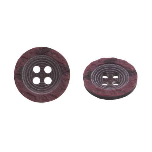 0313-4079A Пуговица 24L 36шт (C048 бордовый) Hobby&Pro