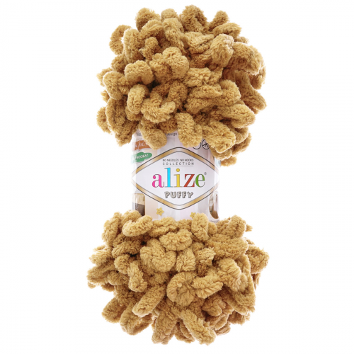 Пряжа Alize 'Puffy' 100г 9м (100% микрополиэстер) (179 терракот)