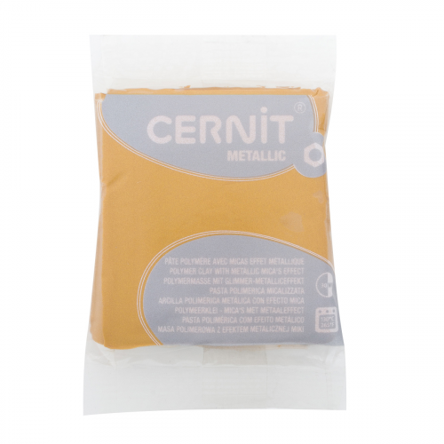 CE0870056 Пластика полимерная запекаемая 'Cernit METALLIC' 56 гр. (050 золото)