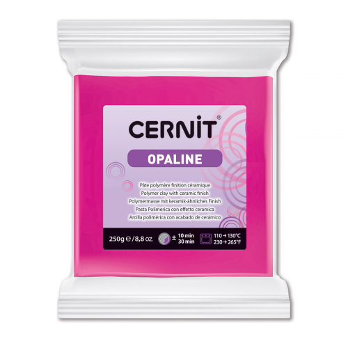 CE0880250 Пластика полимерная запекаемая 'Cernit OPALINE' 250 гр. (460 маджента)