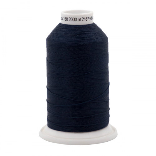 15 Нить Bulky-Lock 160/2000 м оверлочная текстурированная, 100% полиэстер Gutermann 730805 (339 т.чернильно-синий) Guetermann
