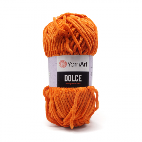 Пряжа YarnArt 'Dolce' 100гр 120м (100% микрополиэстер) (778 оранжевый)