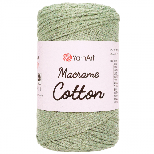 Пряжа YarnArt 'Macrame Cotton' 250гр 225м (80% хлопок, 20% полиэстер) (794 серо-бежевый)