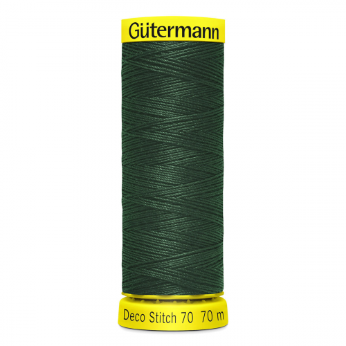 05 Нить Deco Stitch 70 для декоративных швов, 70м, 100% п/э Gutermann 702160 (472 т.бутылочный) Guetermann