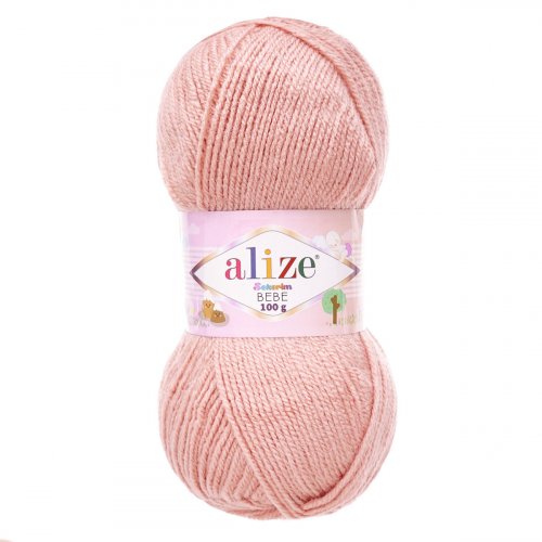 Пряжа ALIZE 'SEKERIM BEBE' 100гр. 320м (100% акрил) (161 пудра) Alize