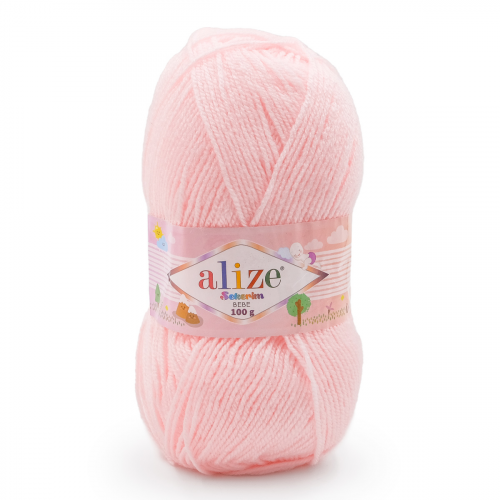 Пряжа ALIZE 'SEKERIM BEBE' 100гр. 320м (100% акрил) (184 пудра) Alize