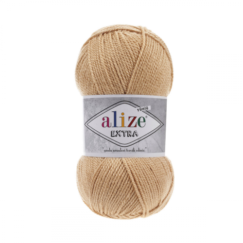 Пряжа ALIZE 'EXTRA' 100гр. 220м (100% Акрил) (95 бежевый меланж) Alize