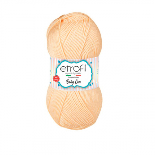 Пряжа Etrofil 'BABY CAN' 100гр 250м (100% антипиллинговый акрил) (80025 бисквит) ETROFIL