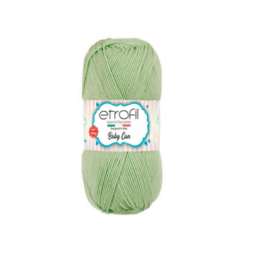 Пряжа Etrofil 'BABY CAN' 100гр 250м (100% антипиллинговый акрил) (80046 водяная зелень) ETROFIL