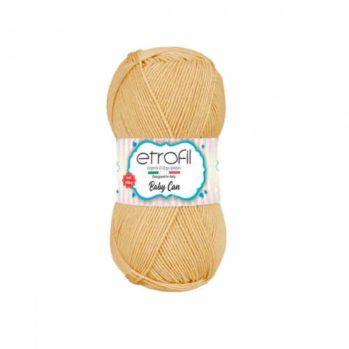 Пряжа Etrofil 'BABY CAN' 100гр 250м (100% антипиллинговый акрил) (80007 бежевый) ETROFIL