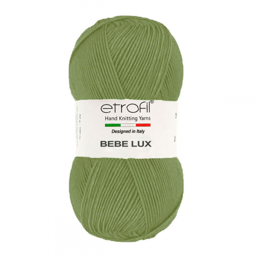 Пряжа Etrofil 'BABY LUX' 100гр. 250м (60% бамбук, 40% полиамид) (70445 зеленый) ETROFIL