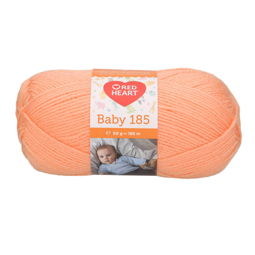 Пряжа Red Heart 'Baby 185' 50гр 185м (100% акрил) (01024 абрикосовый)
