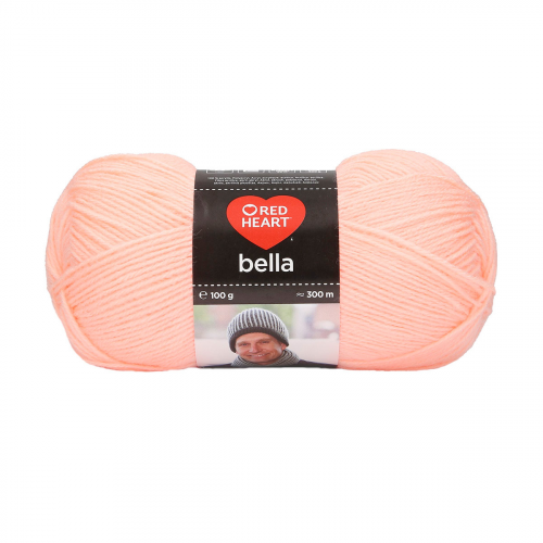 Пряжа Red Heart 'Bella' 100гр 300м (100% акрил) (00824 лососевый)
