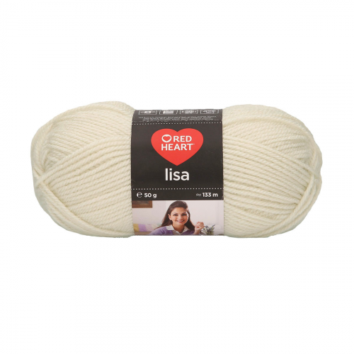 Пряжа Red Heart 'Lisa' 50гр 133м (100% акрил) (06964 св.-бежевый)